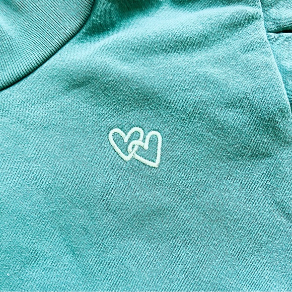 Baby Gap | Green Bubble Sleeve Turtleneck Sweatshirt - Picture 4 of 5